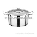 elegrant stainless steel stock pot (doublebottom)